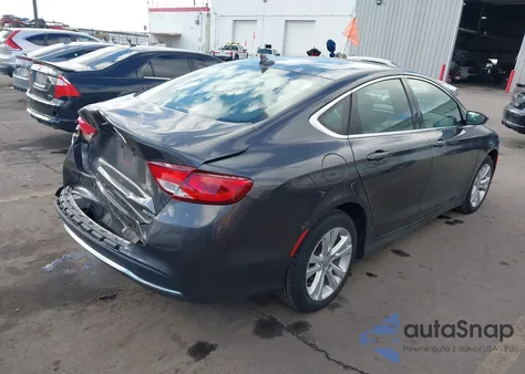 2016 Chrysler 200 Limited z USA, uszkodzony, nr VIN 1C3CCCAB2GN105212